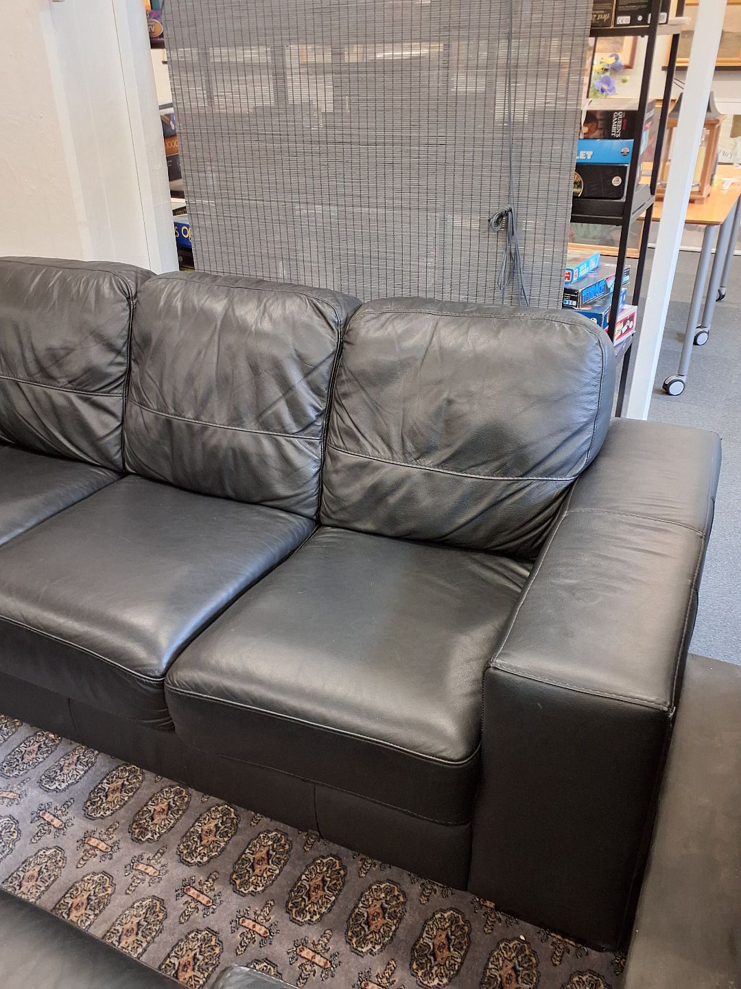 3 persons lædersofa